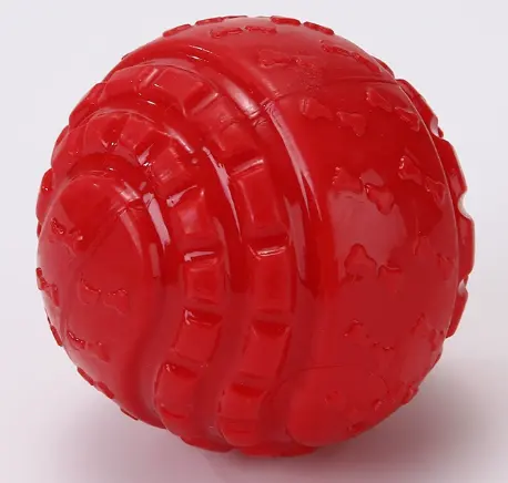 Pet sounding ball-red-TPR