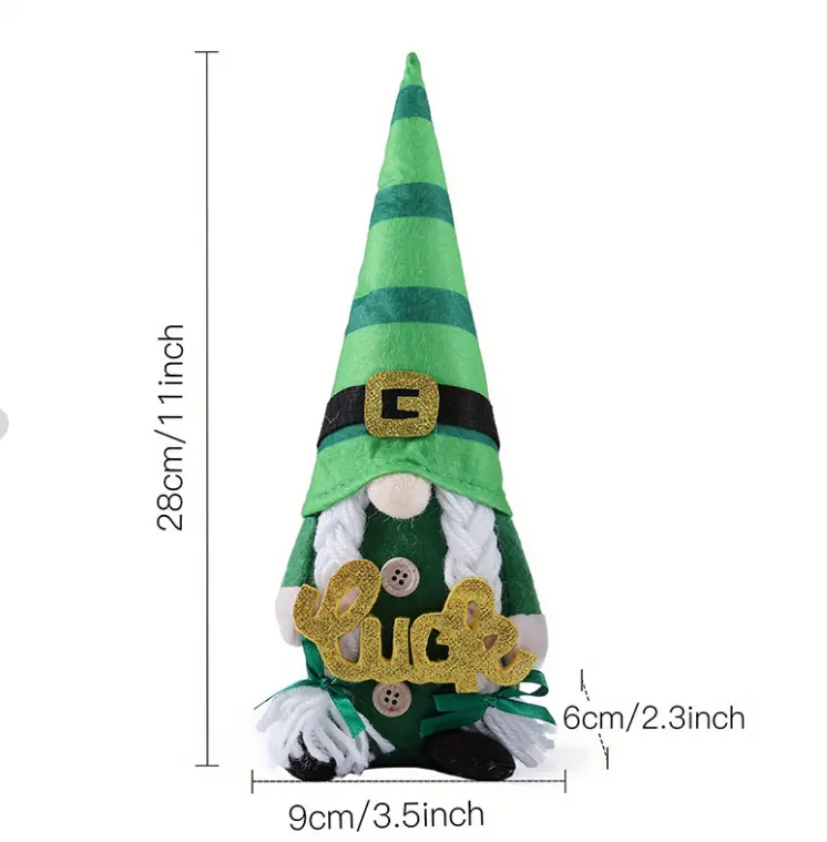 Green Leaf Rudolph Decoration-Green Festival Stripes-Women's-Polyester