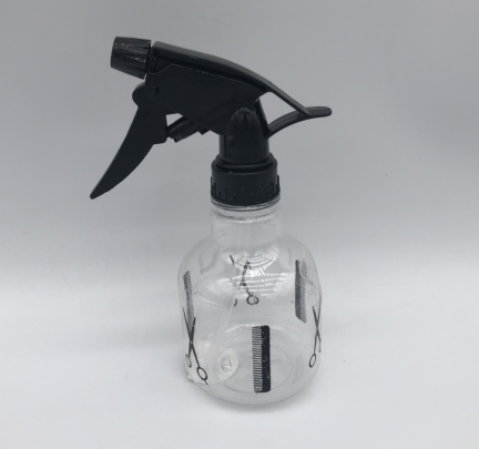 Hairdressing spray can-Thick round spherical model-transparent color-17 * 7cm-1 piece