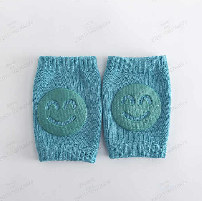 Smiley Face Knee Pad-Green