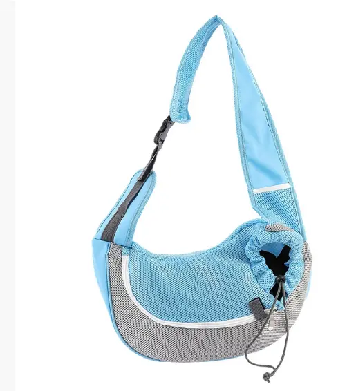 Pet bag-Burberry Single Shoulder Model-Water View Blue-L Size-1 piece
