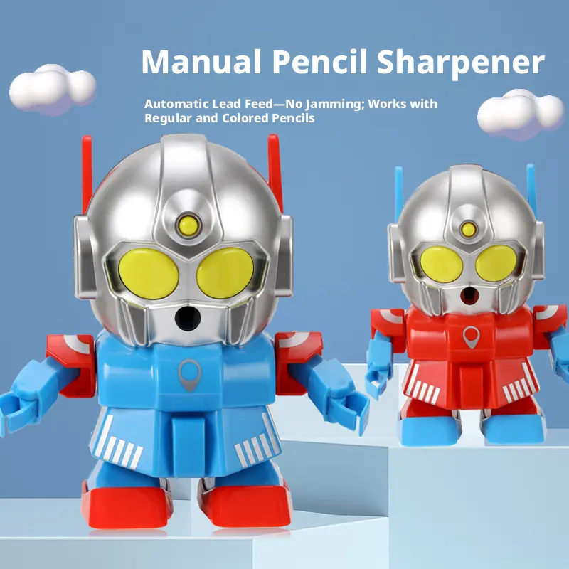 Automatic pencil sharpener for mecha-random color-ABS+ alloy