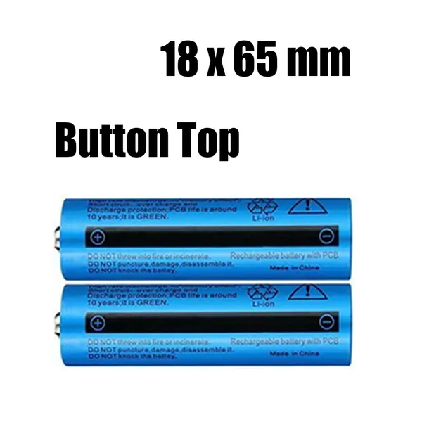 2PCS/4PCS/10PCS/50PCS/100PCS Rechargeable Battery 3000mAH 3.7V Li-ion BRC 11.1... 2