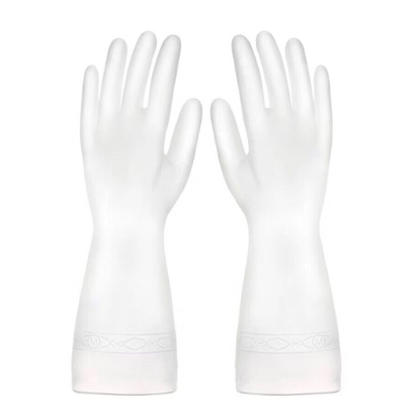 Household protective gloves-S code-yellow-PVC-1 pair