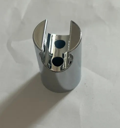 Round head shower base-silver-ABS plating