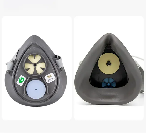 Premium Dust Respirator Mask With 10 Replaceable Filters For Industrial Protect