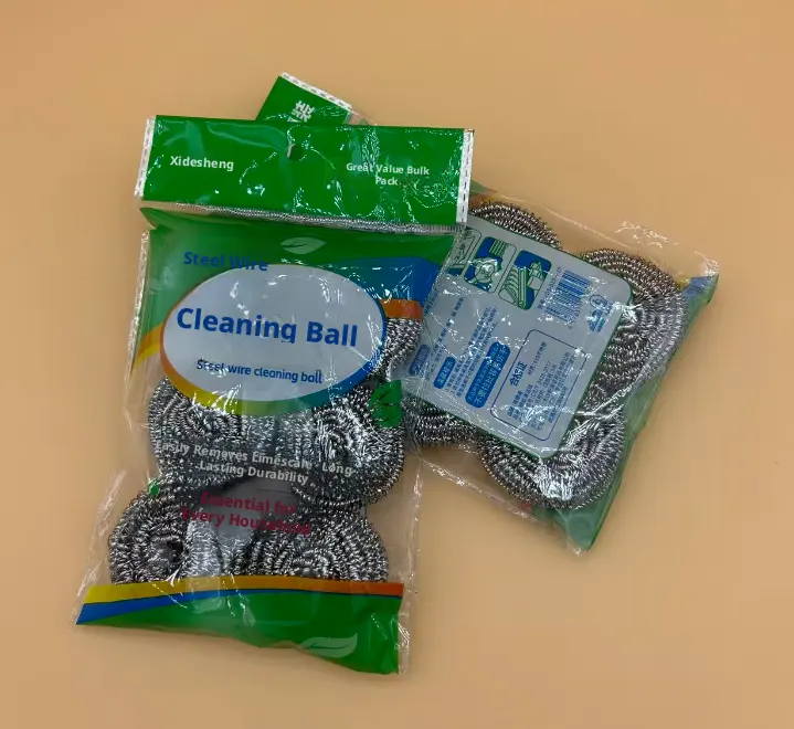 Steel wire cleaning balls-410 stainless steel-single 10g