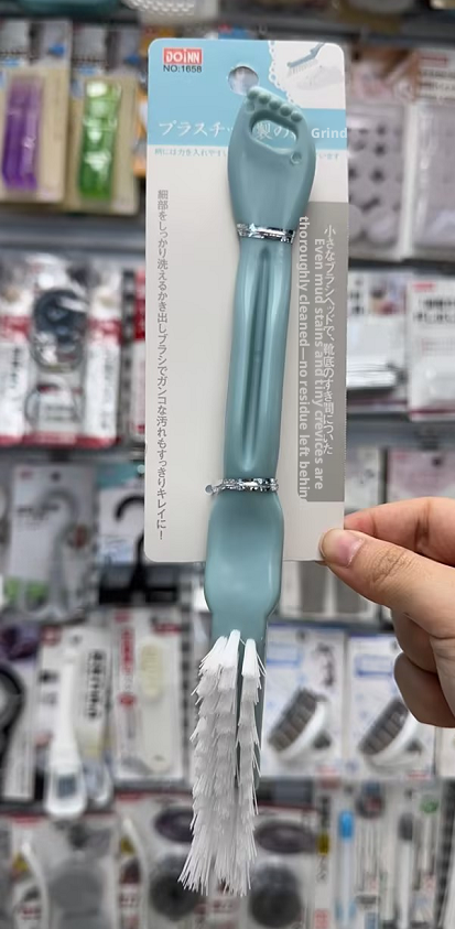 Shoe brush-blue-1 piece