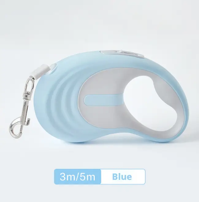 Retractable pet leash-blue-5m-1 piece