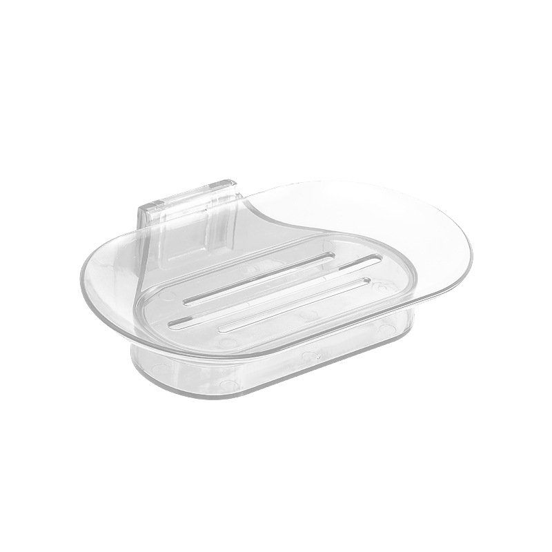Transparent Wall-Mounted Soap Dish