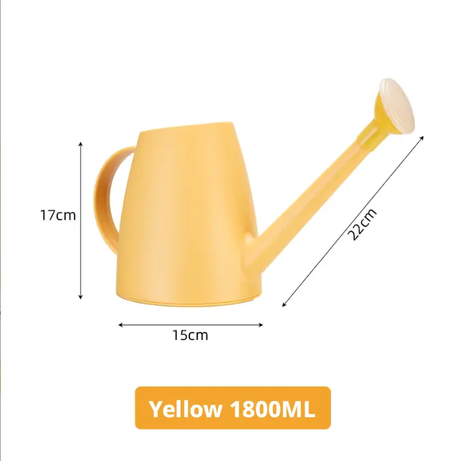 Gardening sprinkler kettle-milk yellow-1.8L