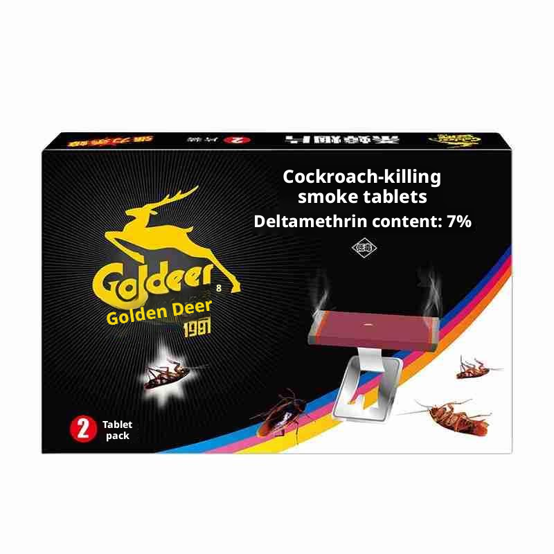 Cockroach killing cigarette tablets-2 tablets +2 brackets-1 box