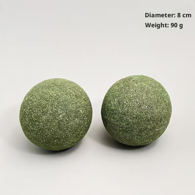 Catnip ball-8cm-green-1 piece