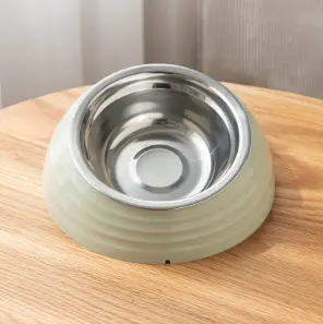 Non-slip Pet Bowl Set-Feeder + Stainless Steel