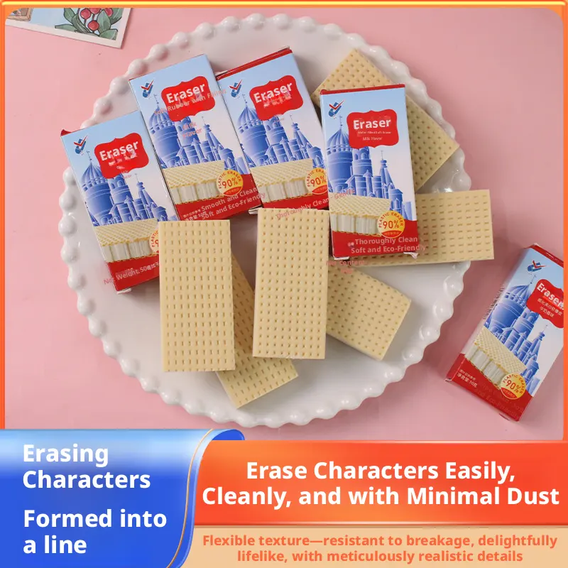 Ice cream eraser-light color