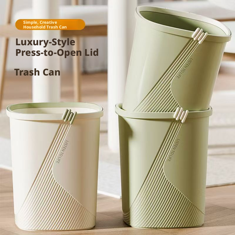 Notes Trash Can-Random Color-11L-PP-1 piece