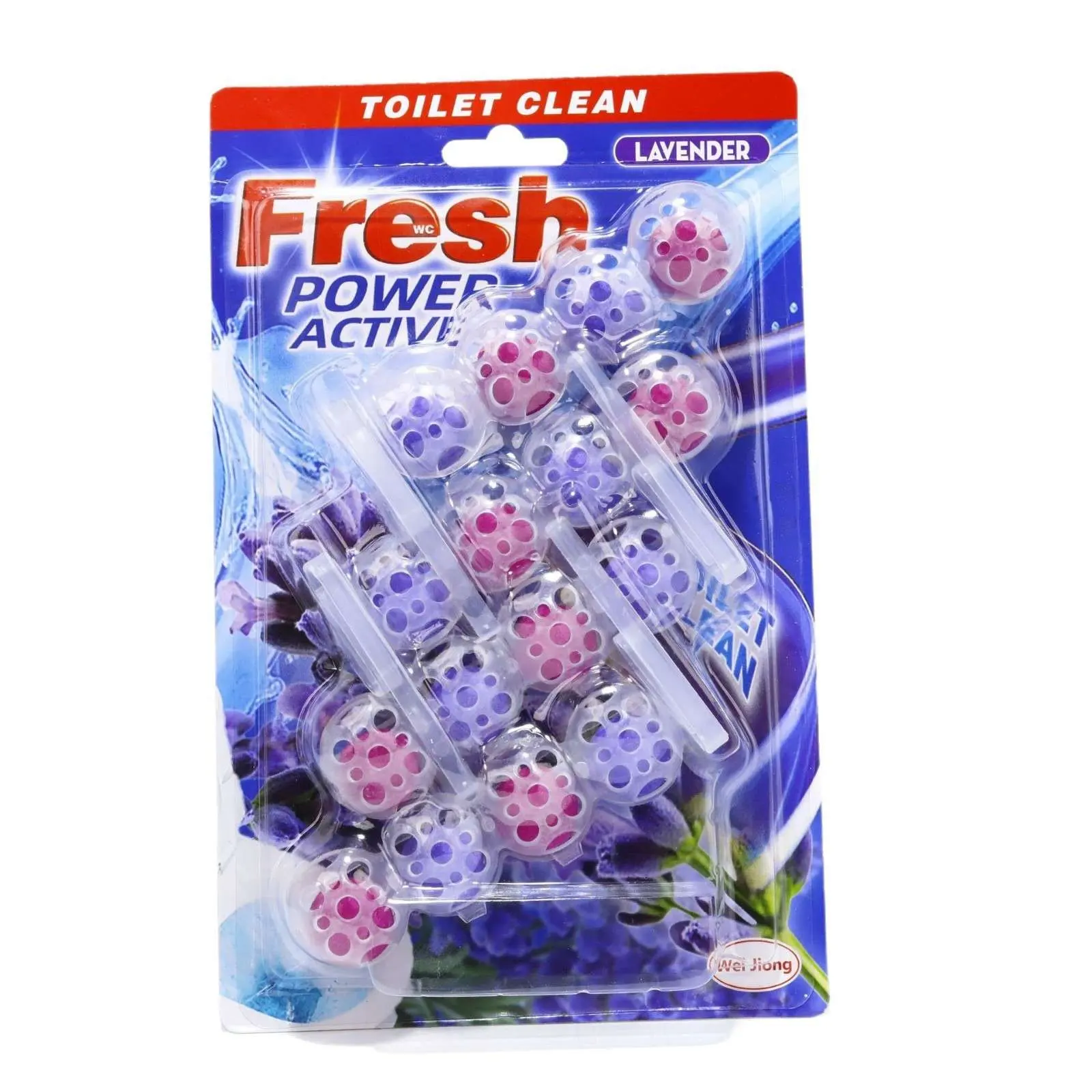 Toilet cleaning balls-lavender fragrance