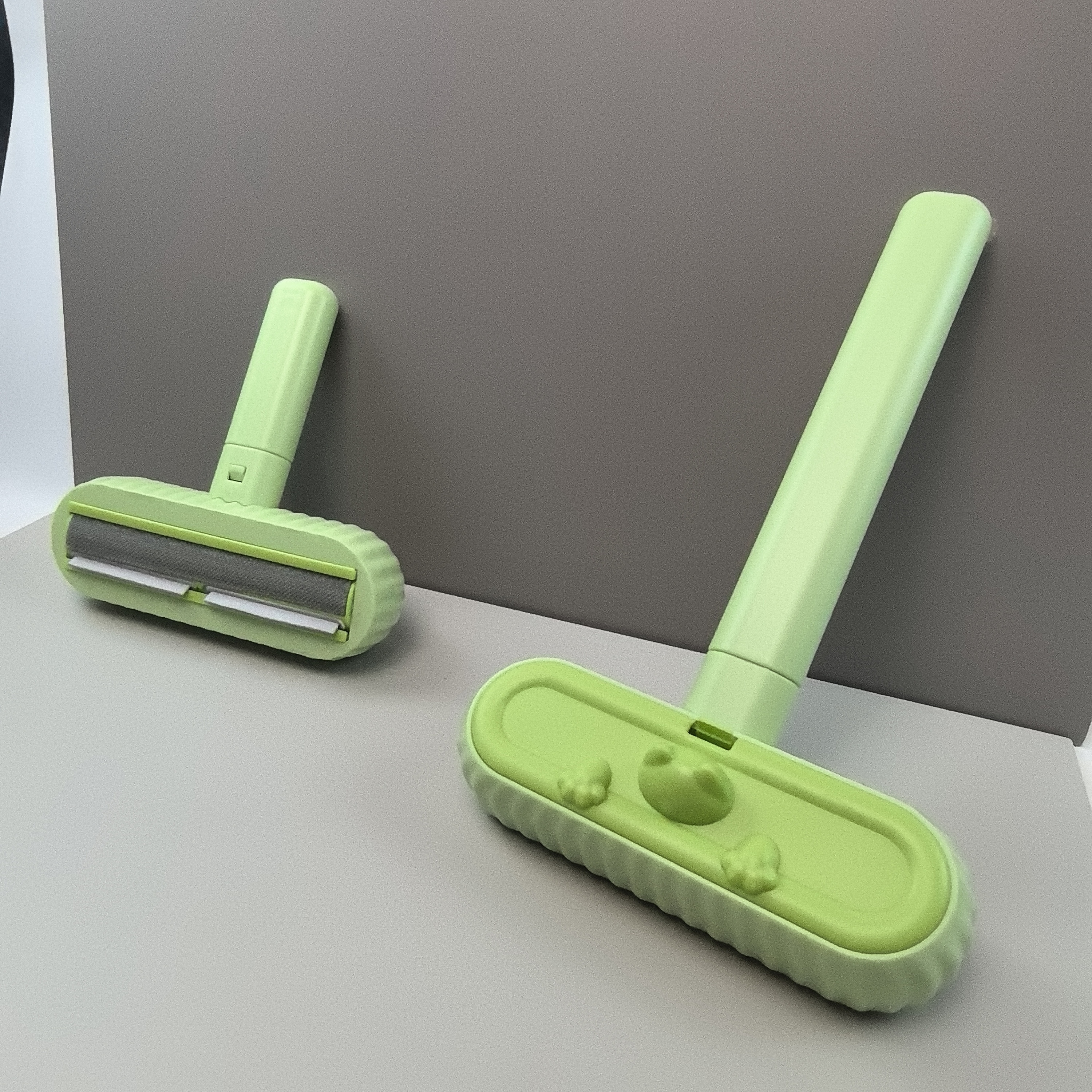 Long-handle removing brush-green-ABS-1 piece