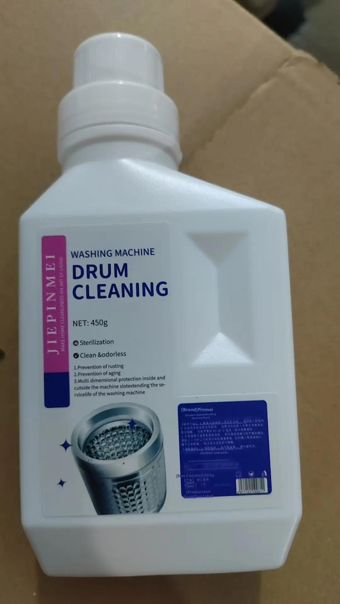 Washing machine trough cleaner-450g-1 bottle