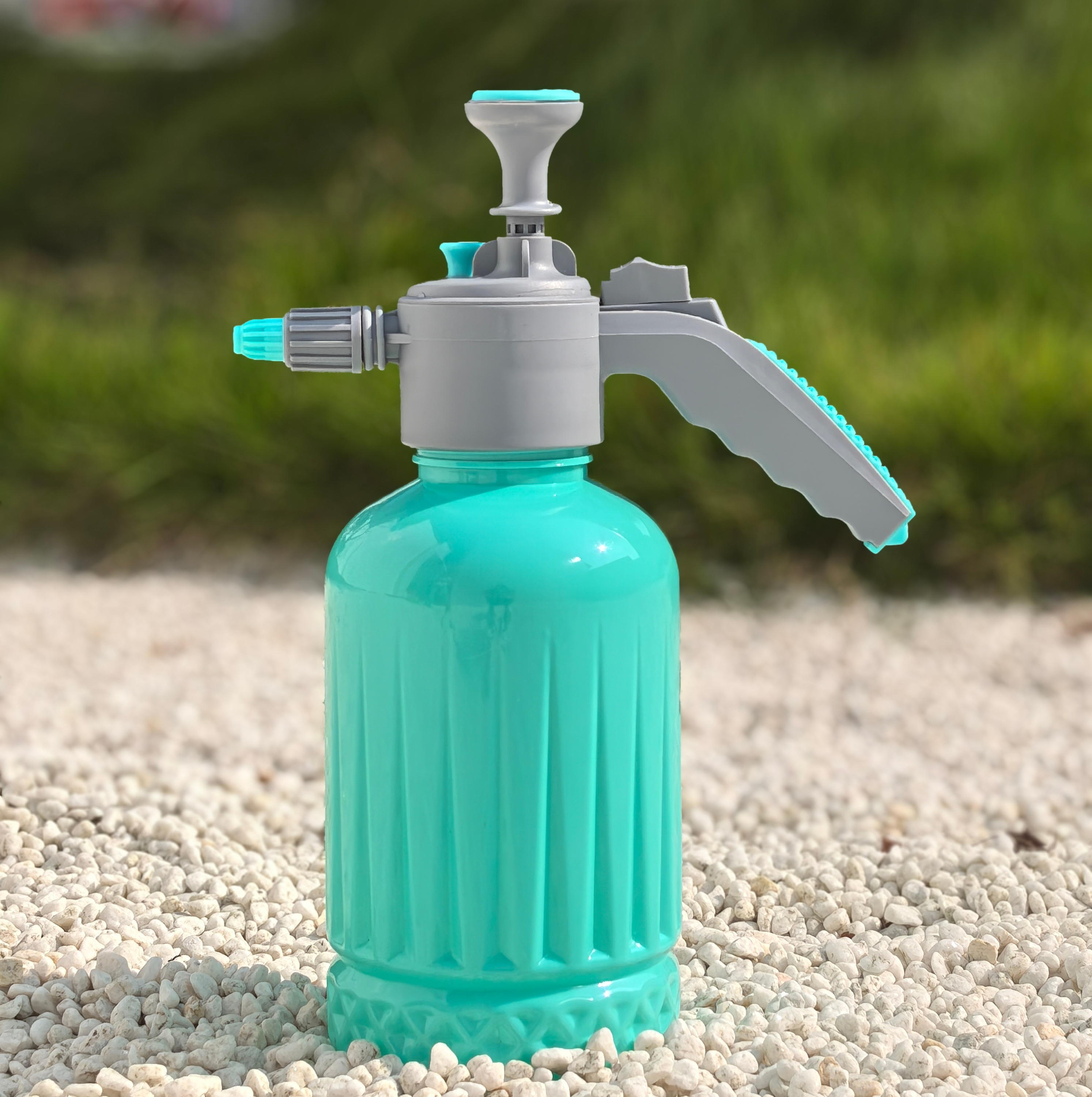 Pressure spray kettle-blue-PP+PET-2L-1 piece