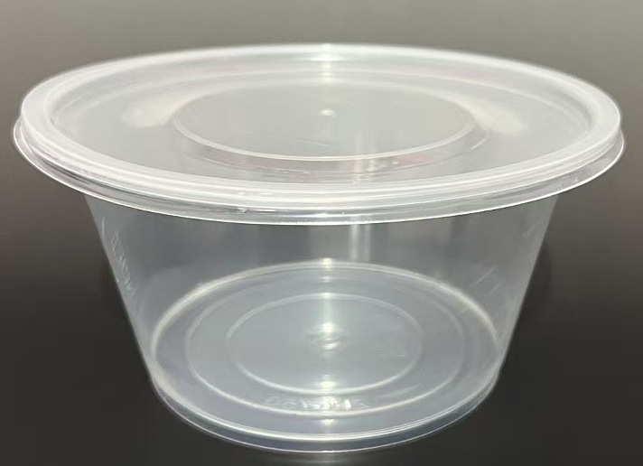 Disposable crisper-transparent-plastic-1000ml-4 pcs