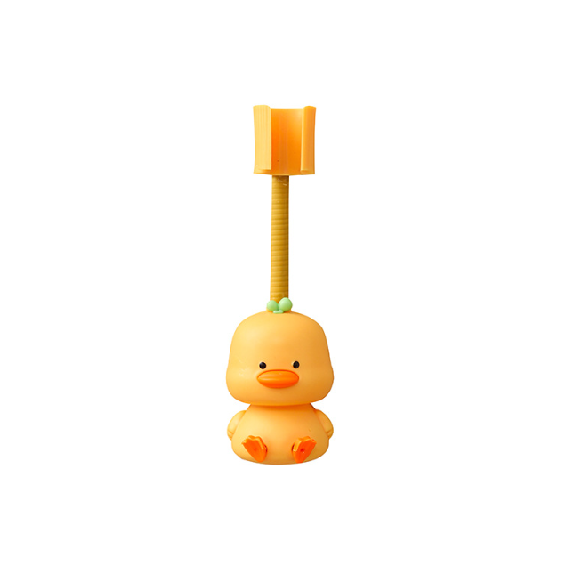Duckling Shower Stand-Punch-free-Yellow-ABS-1 piece