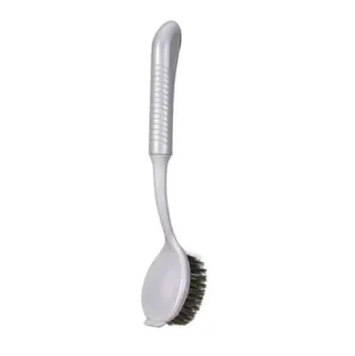 Long-handled pot brush-gray-pp-1 piece