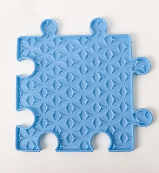 Pet Splice Licking Plate-Blue-1