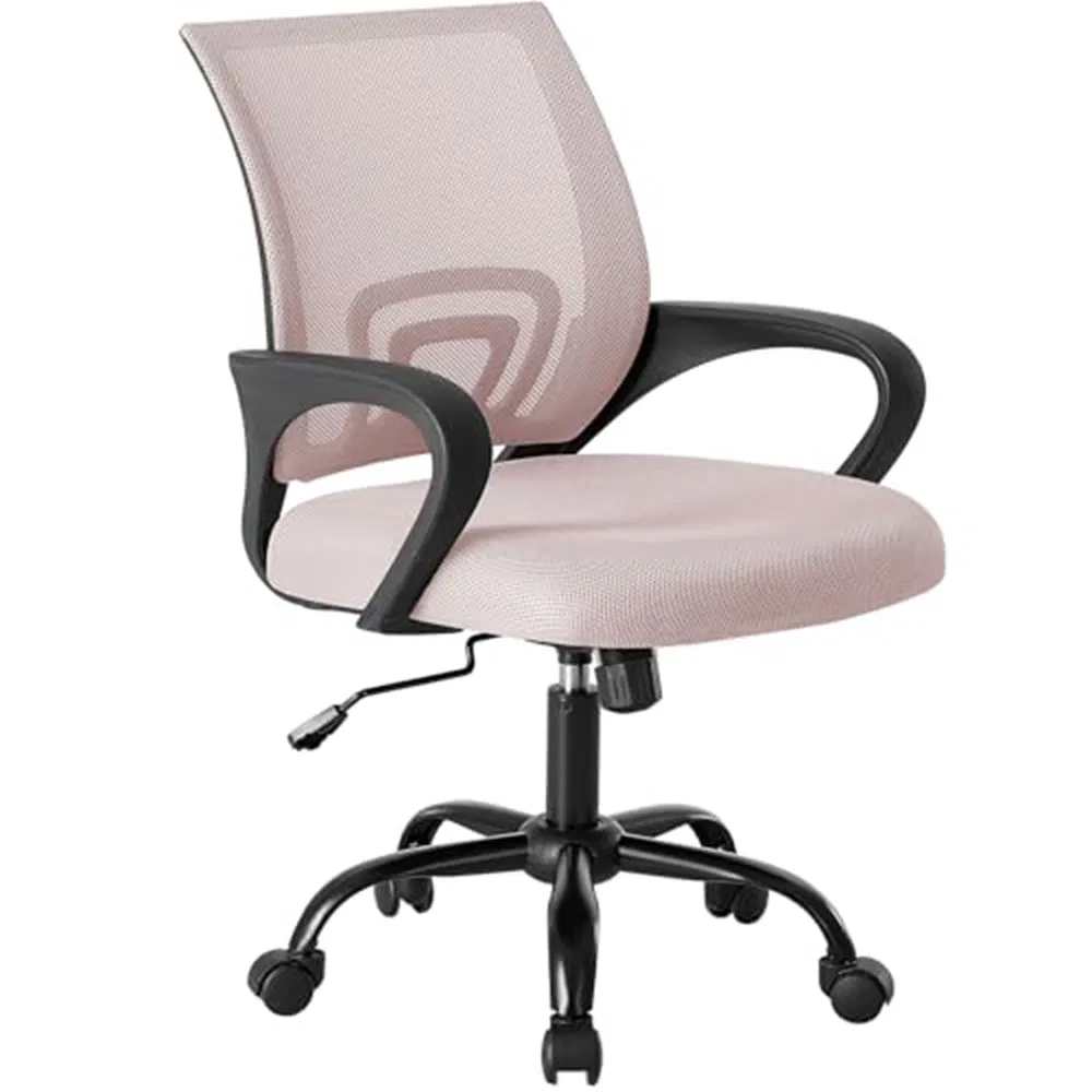 Ergonomic Office Desk Gaming Chair Mid Back With Lumbar Support Rocking Mode... 7