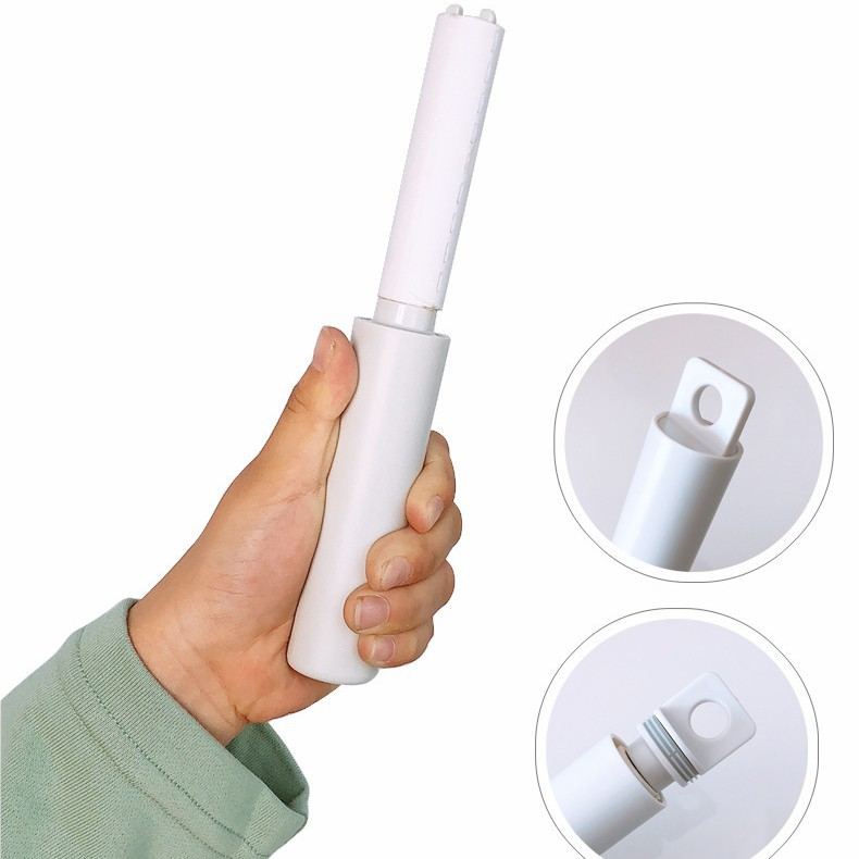 Portable hair adhesive-Roller model-Including paper core-White-1 piece