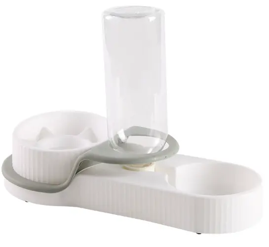 Cat Bowl Choking Bowl-Gray-ABS