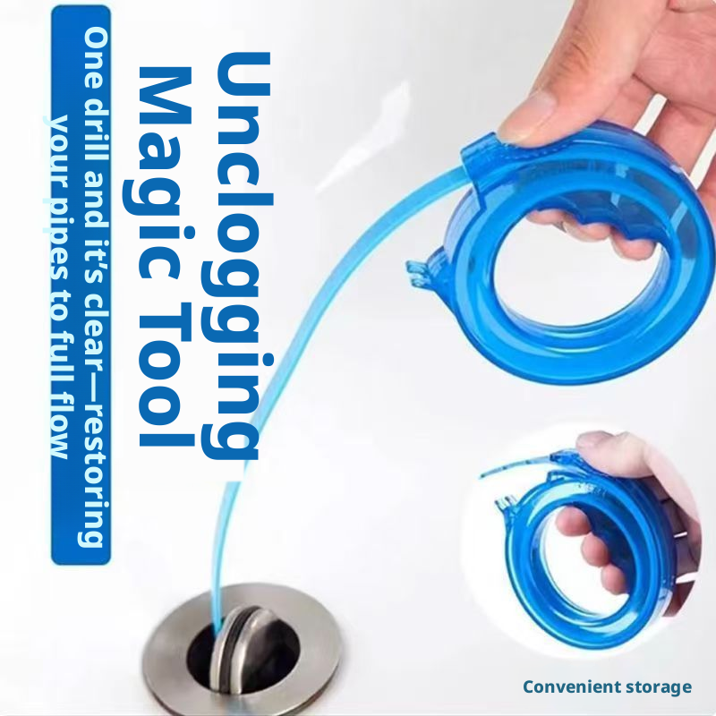 Sewer Dredge Tool - Blue