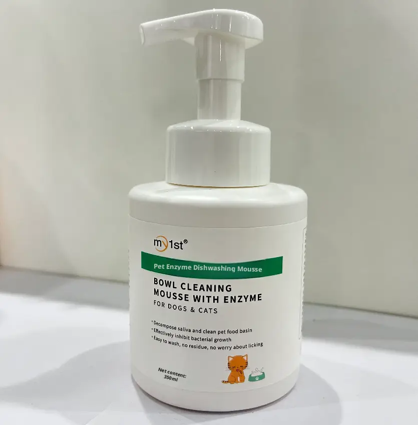 Pet Enzyme Washing Mousse-350ml-1 bottle