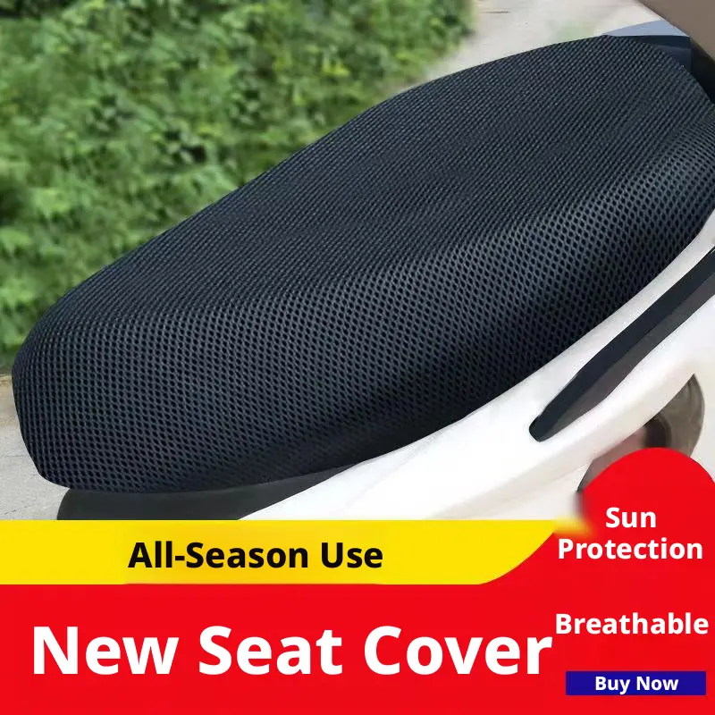 Electric vehicle cushion mesh cover-black-sandwich mesh-75 *