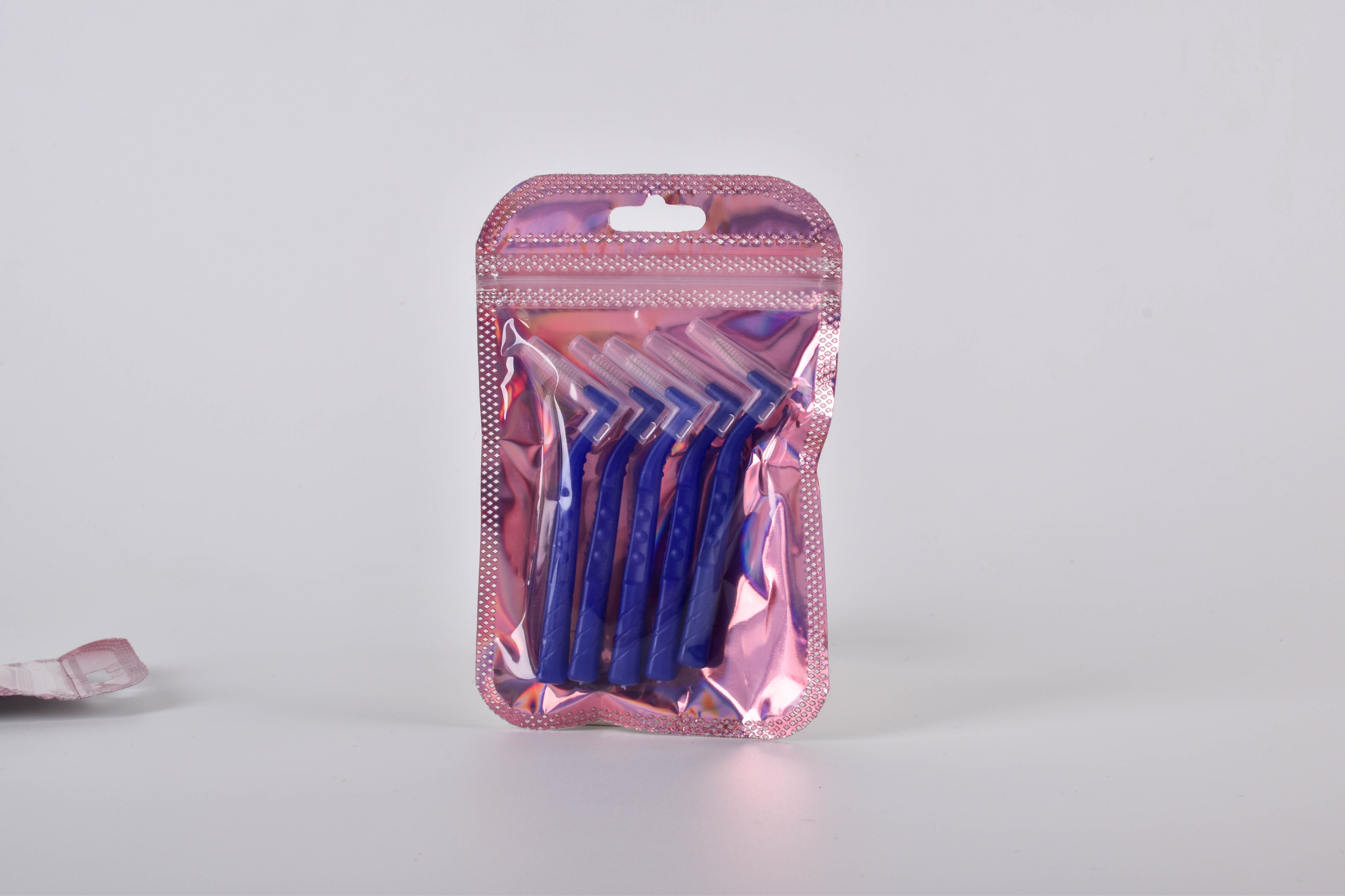 Portable interdental brush-L-blue-1.2mm-5 sticks-1 pack