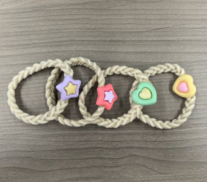 Love Star Hair Cord-Random Style-Polyester-1 piece