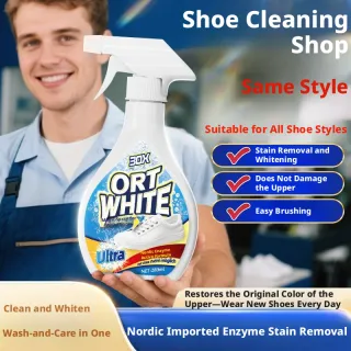 Xiaobai Shoe Cleaner-Nordic Enzyme Active Oxygen-280ml-1 bottle