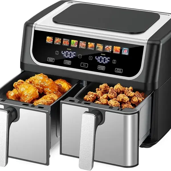 9.5 Quart Large Dual Basket Air Fryer