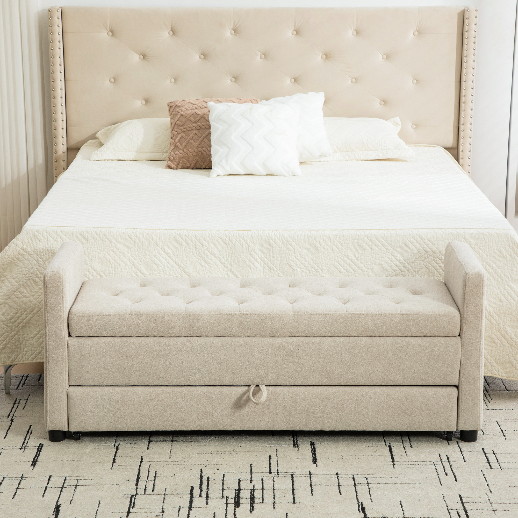 Upholstered Storage Bench