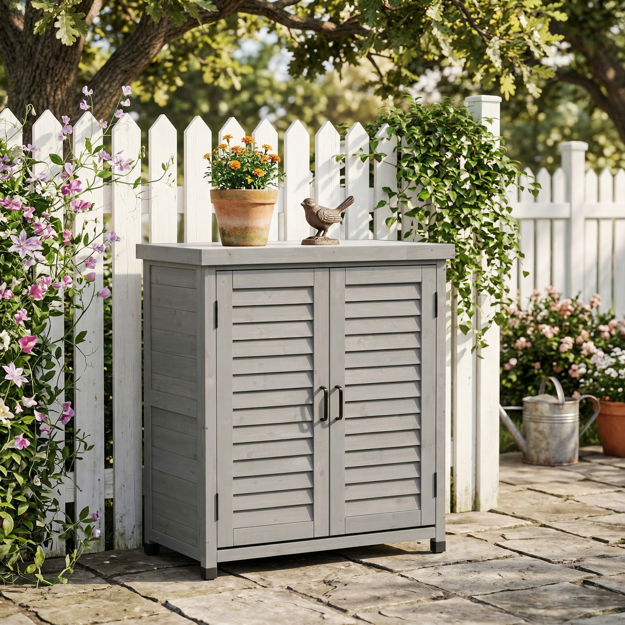 Wood Potting Bench