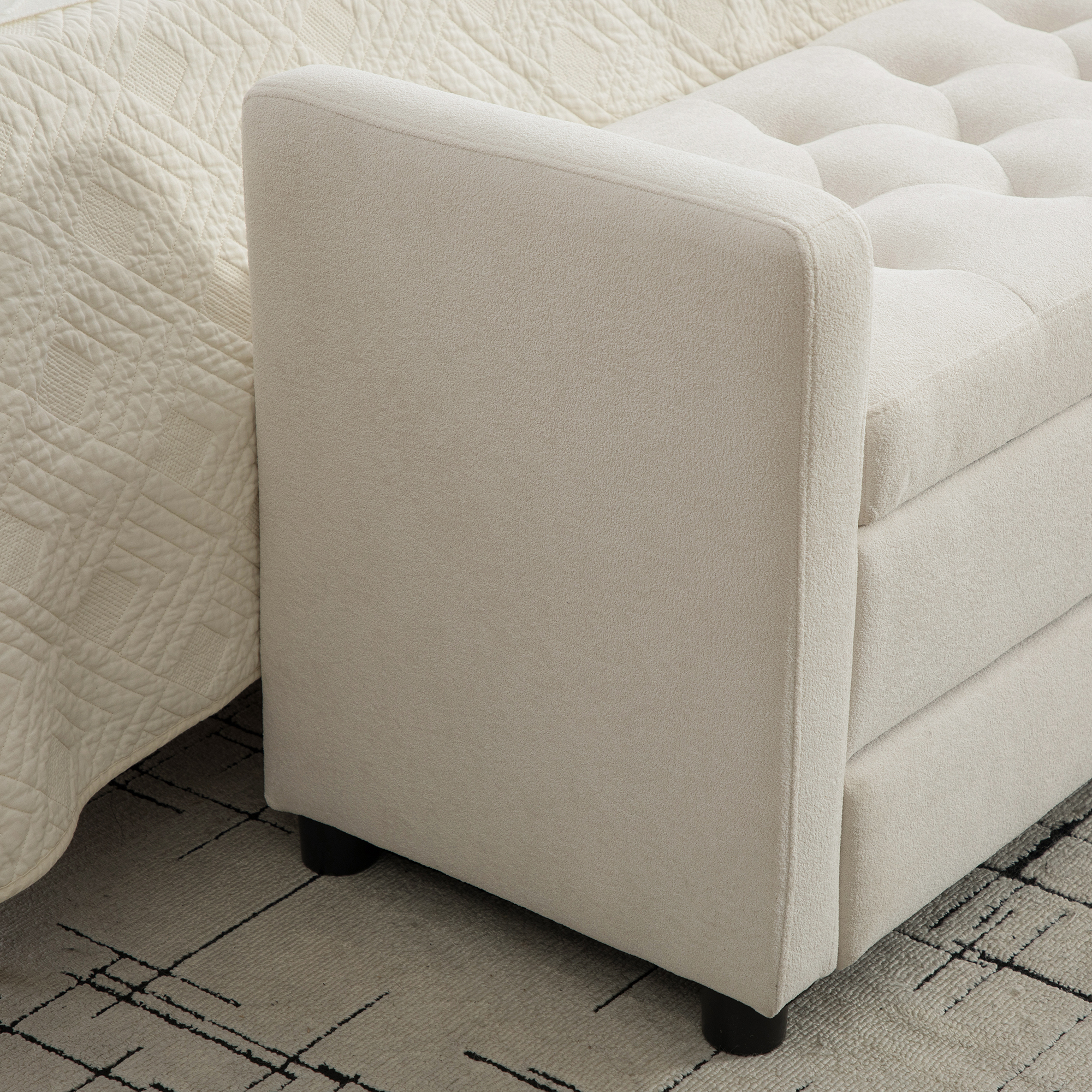 Upholstered Storage Bench, picture 4 of 4