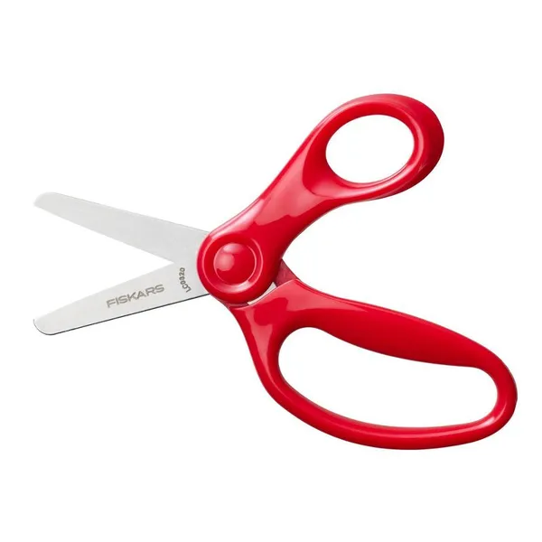Blunt Tip Scissors 5" - Blue: Right-Handed,  Steel & Plastic 5