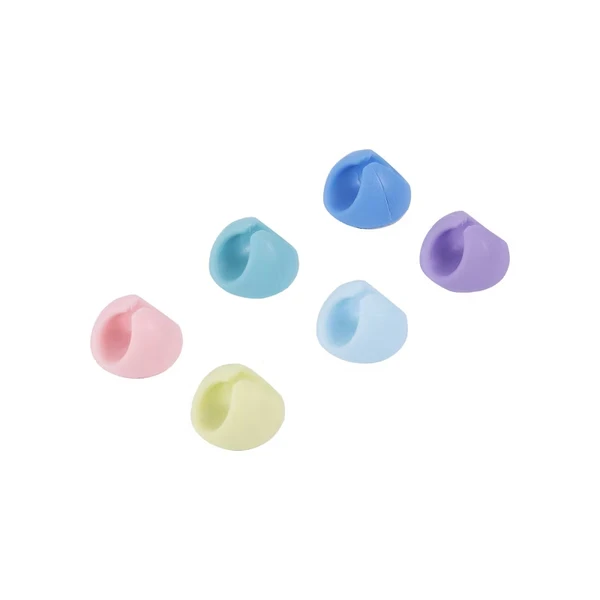 6pk Cable Organizer Clip 4