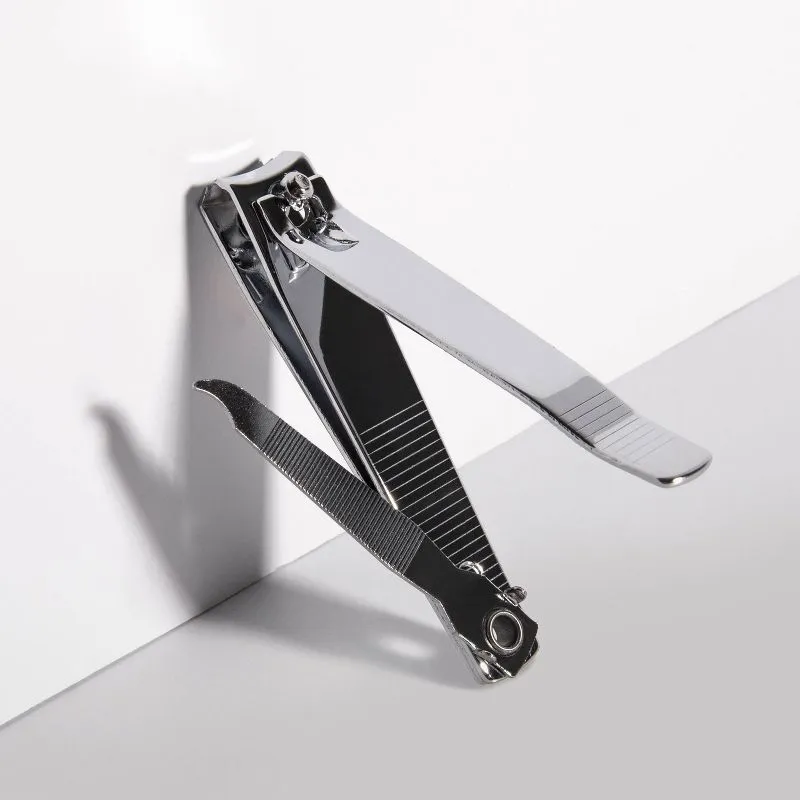 Stainless Steel Toenail Clipper With File, 5.51-Inch, 2-Piece 5