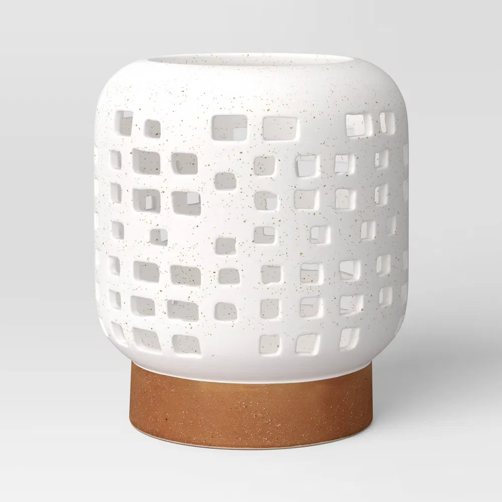 Pillar Ceramic Lantern Candle Holder, picture 6 of 6