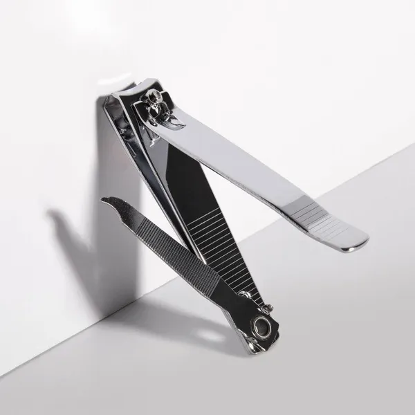 Stainless Steel Toenail Clipper With File, 5.51-Inch, 2-Piece
