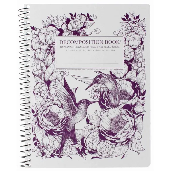 Decomposition Book College Ruled Spiral Notebook 80pg (Designs May Vary)... 2