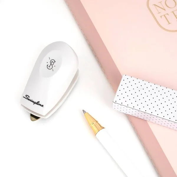 Compact White Stapler For Home Office