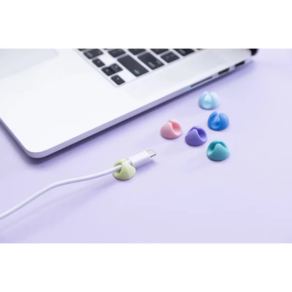 6pk Cable Organizer Clip