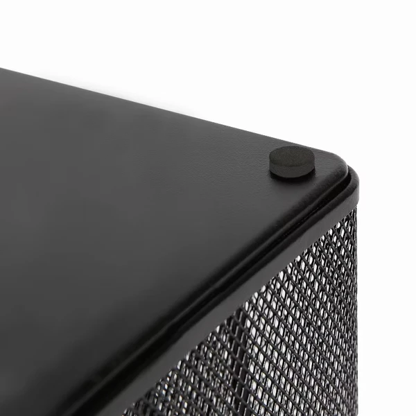 Mesh Medium Desktop Organizer Black 4